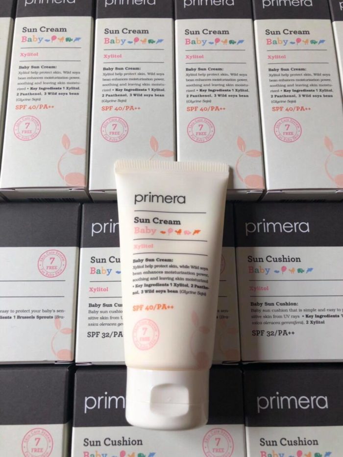 primera baby sun cream