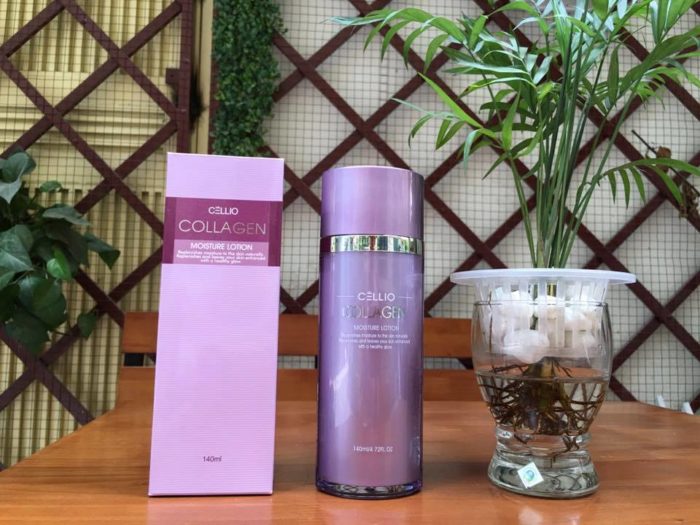 sua duong da cellio collagen moisture lotion 10