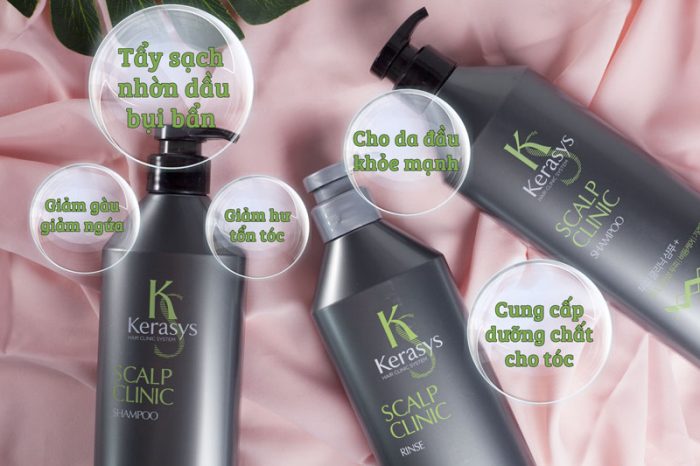 Dầu gội Kerasys Hair Clinic System Hàn Quốc 6