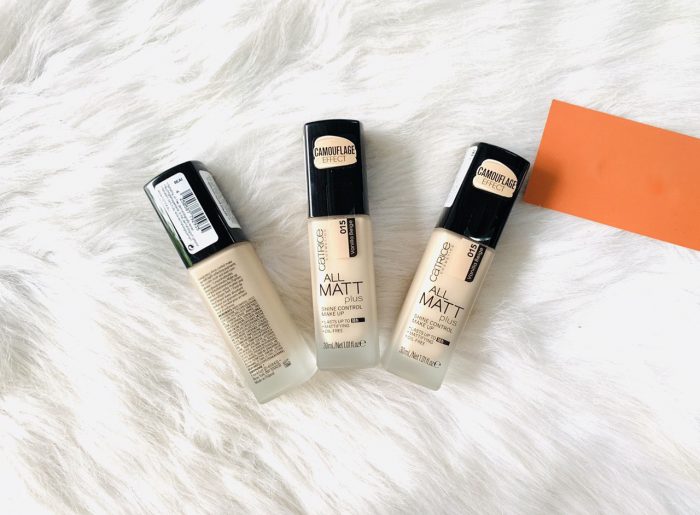 Kem nền kiềm dầu Catrice all matt plus shine control make up 18h 13