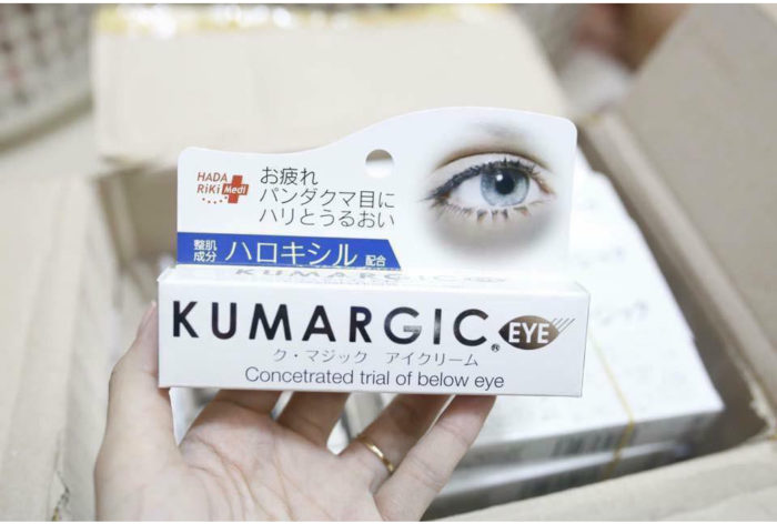 Kem trị thâm quầng mắt Kumargic EYE của Nhật 13