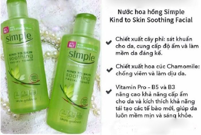Simple Kind To Skin Soothing Facial Toner 10