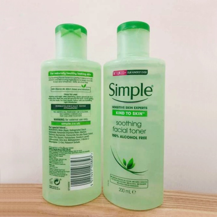 Simple Kind To Skin Soothing Facial Toner 3