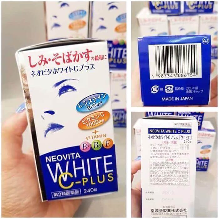 Viên uống trắng da Vita White Plus C.E.B2 9