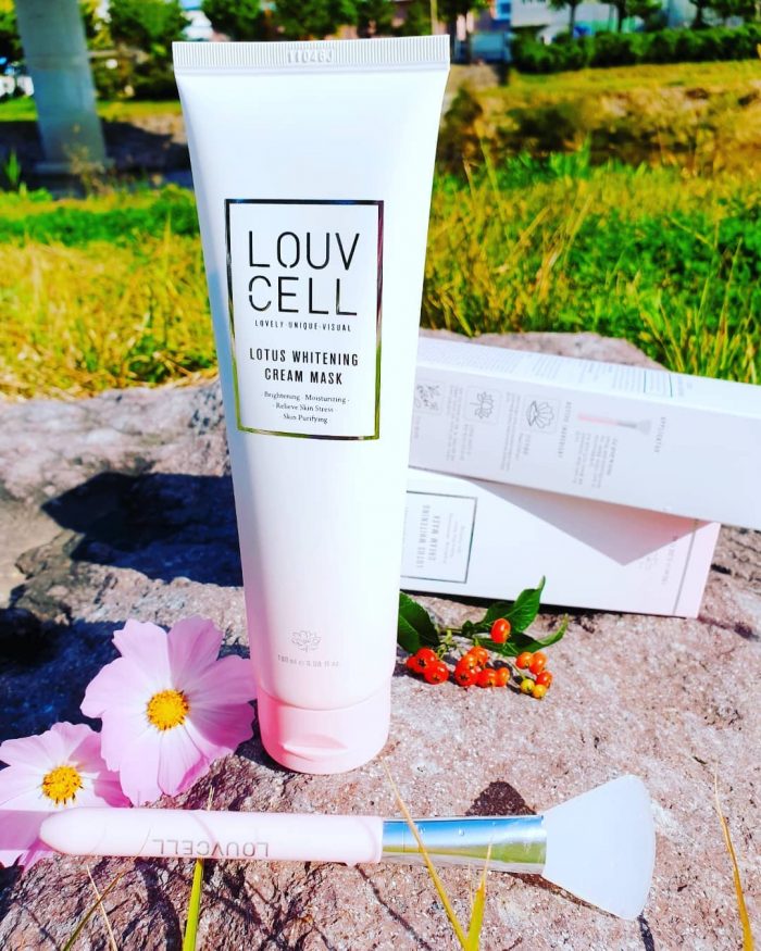 louv cell lutus whitening cream mask 3 1