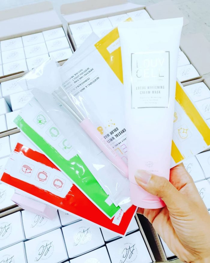 louv cell lutus whitening cream mask 9 1
