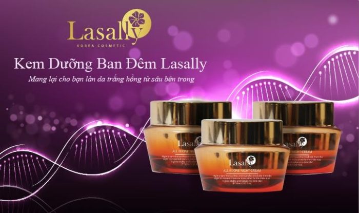 Kem duong tai tao da chuyen sau ban dem Lasally 3