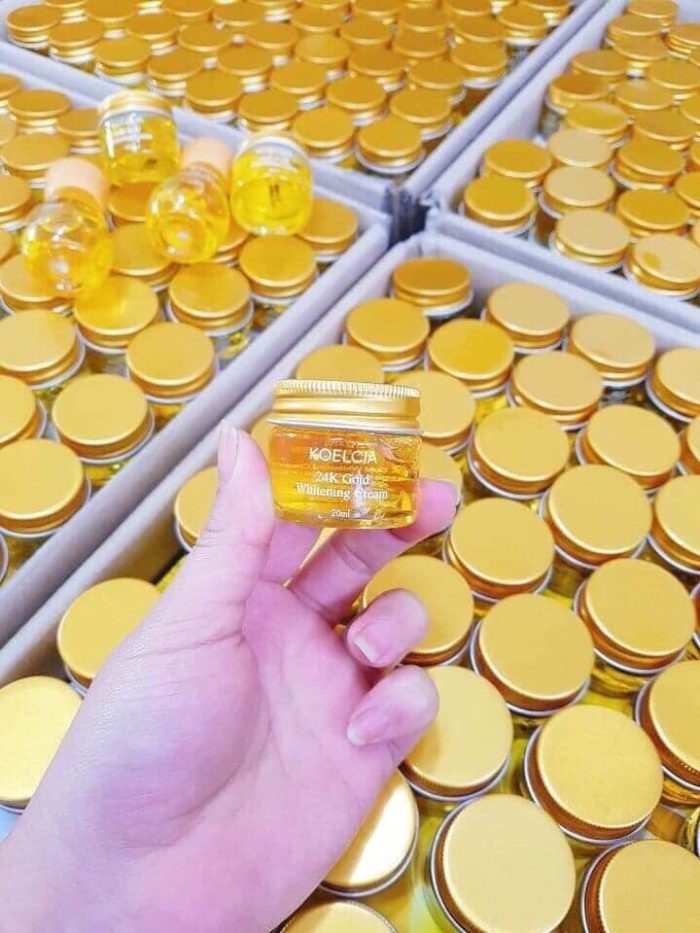 Koelcia 24K gold whitening cream 5
