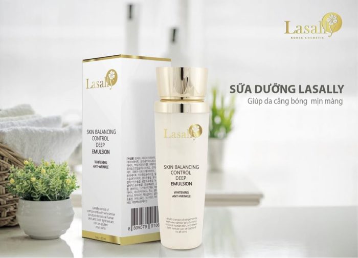 Sua duong cang bong va lam trang da Lasally 4