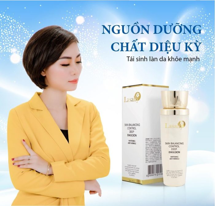 Sua duong cang bong va lam trang da Lasally 5