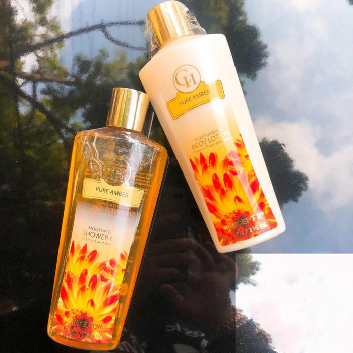 Sua tam nuoc hoa Pure Amber Moisturizing Shower Gel 8