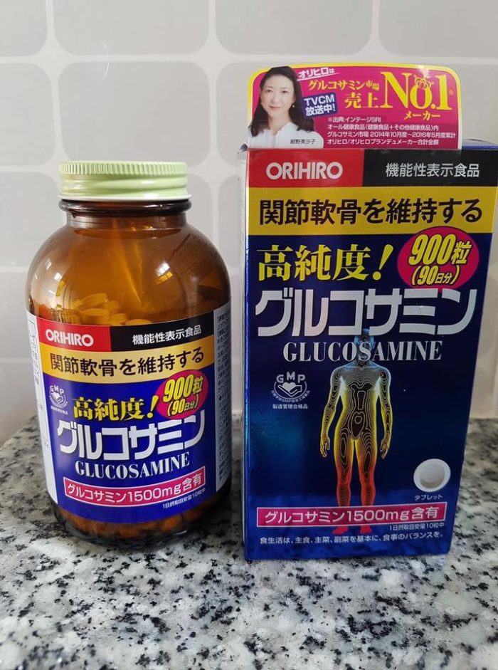 bo xuong khop glucosamine orihiro 1500mg 12