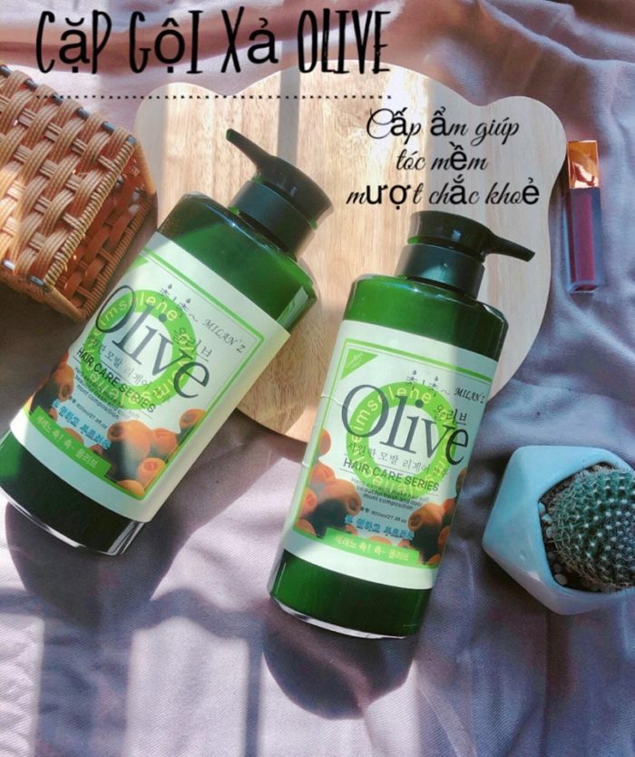 dau goi olive hair care series milanz 3