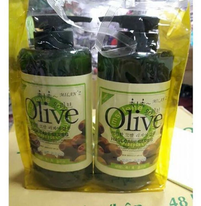 dau goi olive hair care series milanz 5