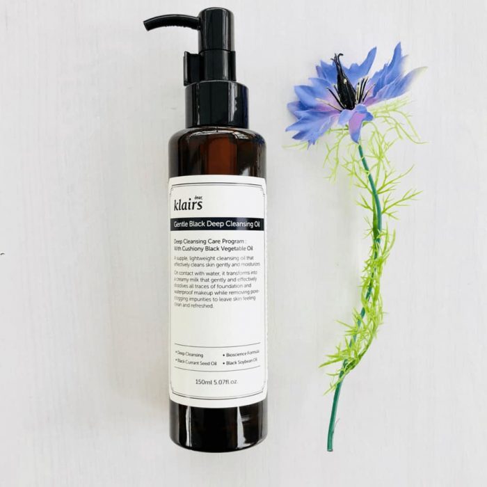 dau tay trang kiem soat ba nhon klairs gentle black deep cleansing oil 1
