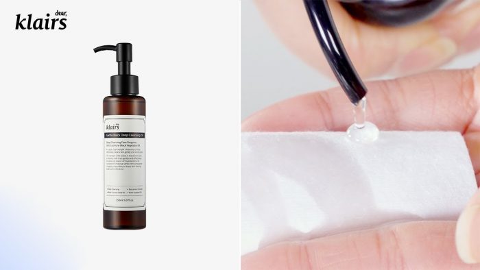 dau tay trang kiem soat ba nhon klairs gentle black deep cleansing oil 3