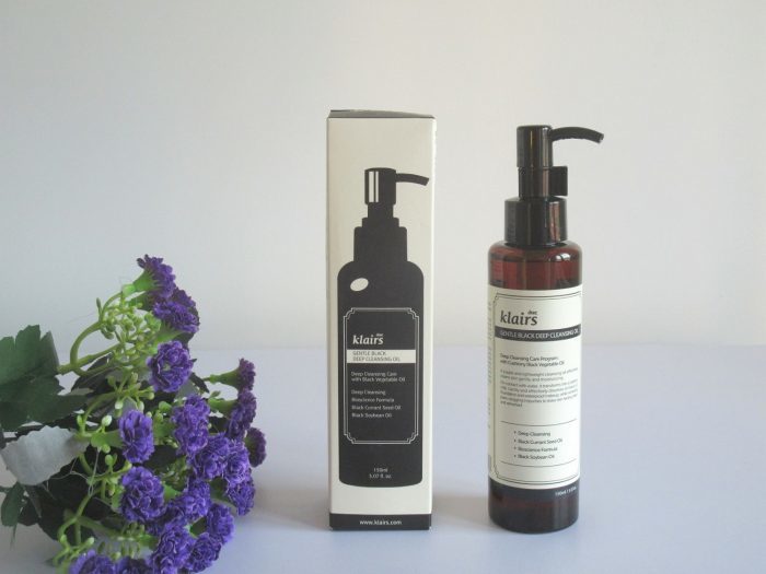 dau tay trang kiem soat ba nhon klairs gentle black deep cleansing oil 4