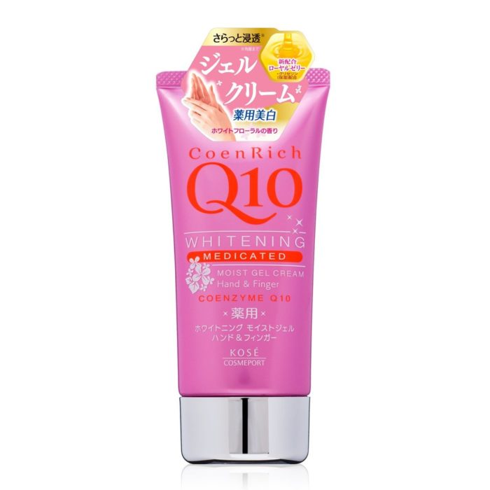 kem duong da tay kose coen rich q10 whitening medicated hand finger cream 2