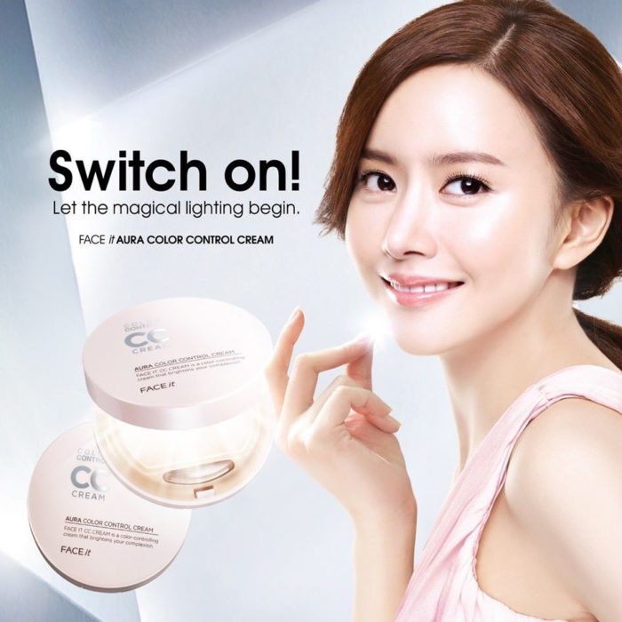 kem nen cc cream face it aura color control cream the face shop 8
