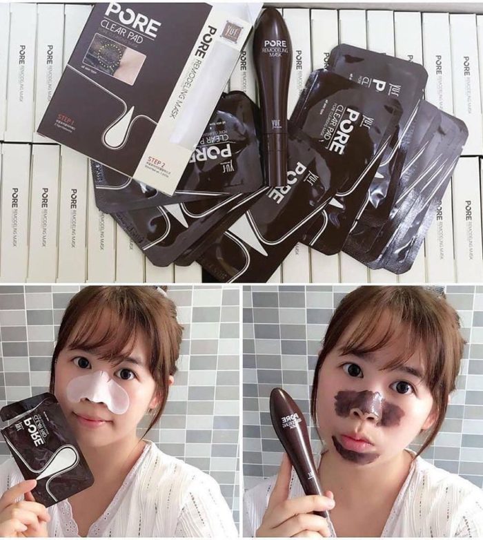 mat na lot mun dau den pore remodeling mask 10