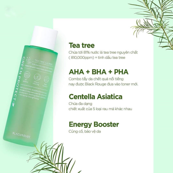 nuoc hoa hong black rouge green protect toner 10