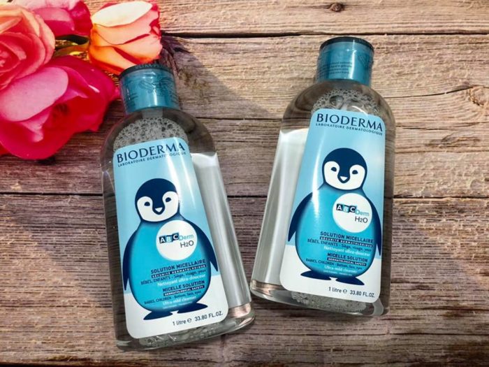 nuoc tay trang bioderma abcderm h2o solution micellaire 2