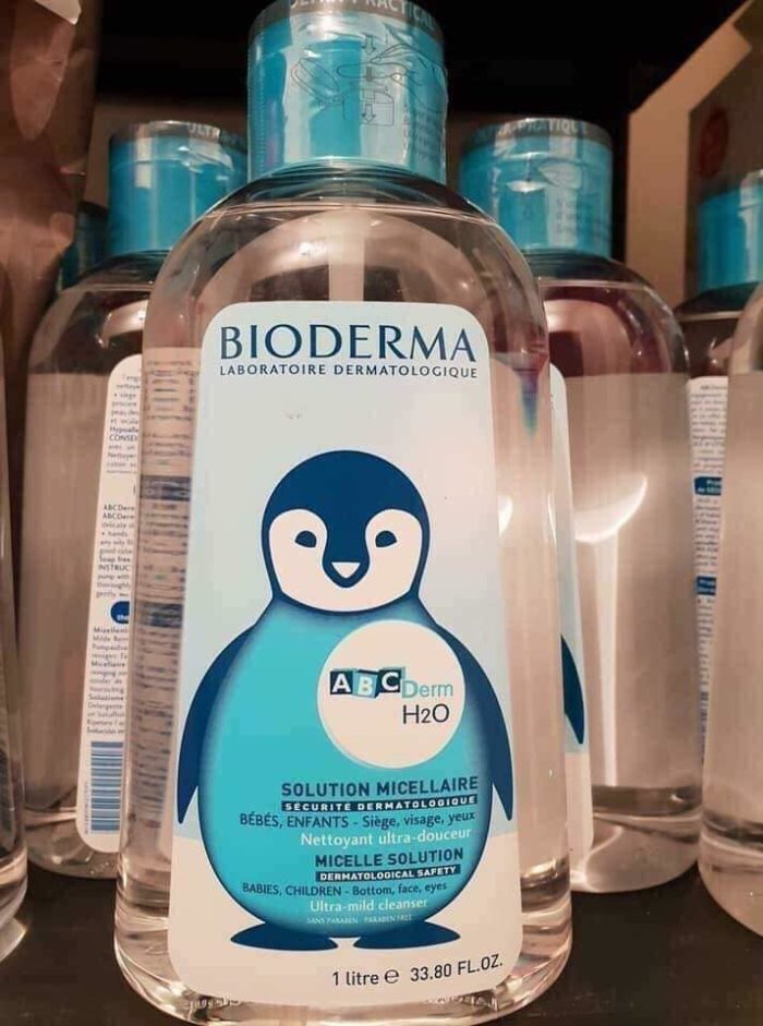 nuoc tay trang bioderma abcderm h2o solution micellaire 4