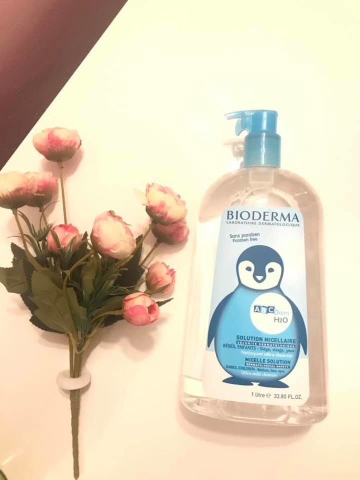 nuoc tay trang bioderma abcderm h2o solution micellaire 8