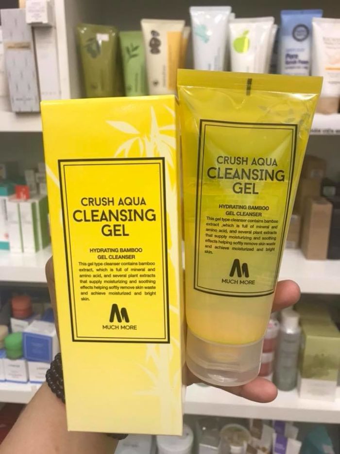 sua rua mat much more crush aqua cleansing gel 10