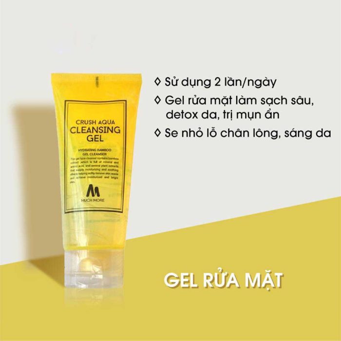 sua rua mat much more crush aqua cleansing gel 9