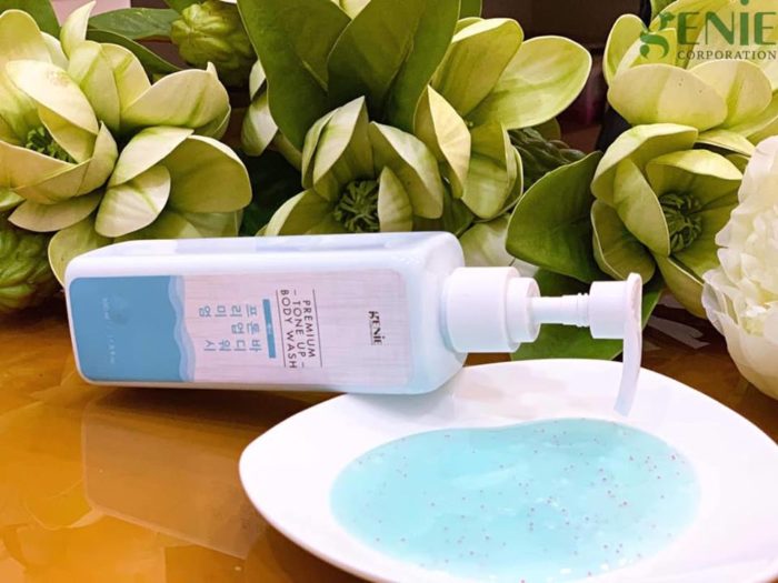 sua tam trang da genie premium tone up body wash 3