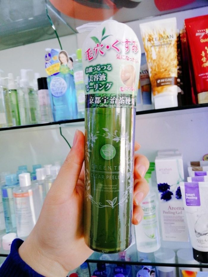 tay da chet santa marche green tea clear peeling 12