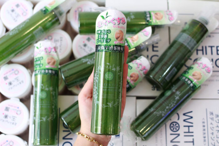 tay da chet santa marche green tea clear peeling 3