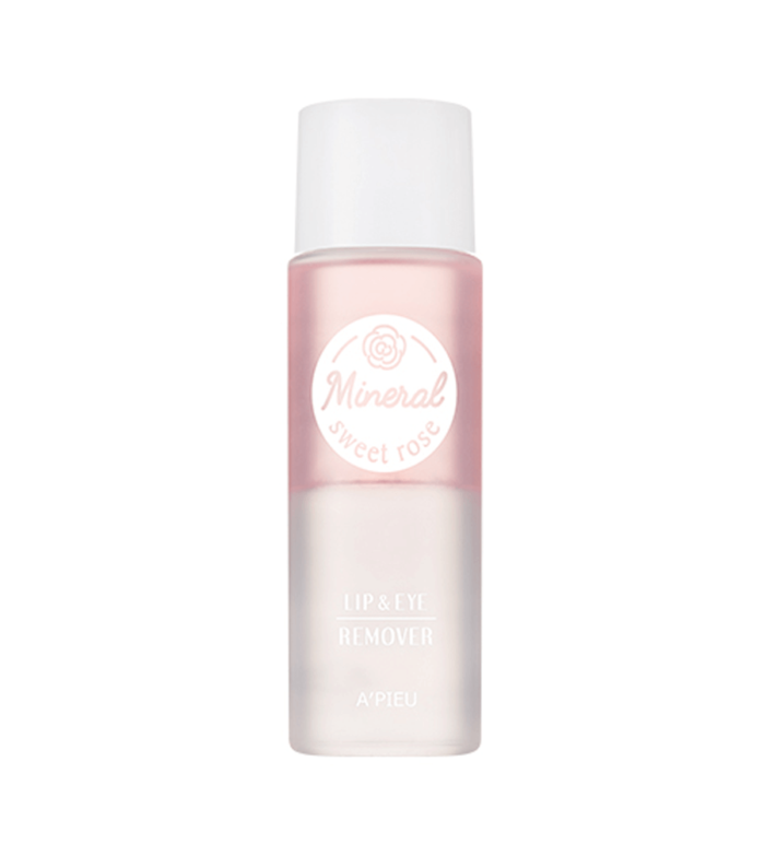 tay trang mat moi apieu mineral lip eye remover sweet rose 3