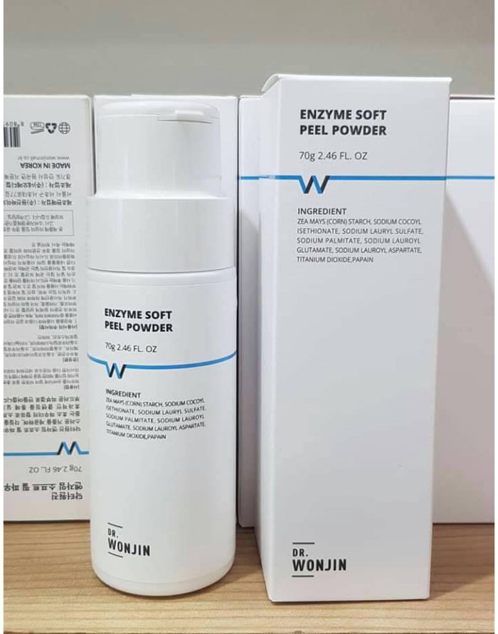 Bot rua mat kiem tay da chet lam sach sau DR Wonjin Soft Peel Enzyme Powder 1