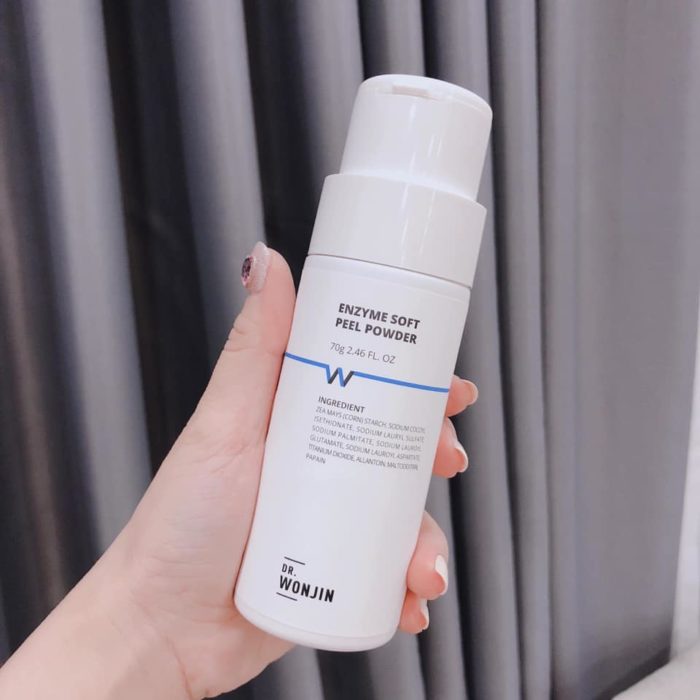 Bot rua mat kiem tay da chet lam sach sau DR Wonjin Soft Peel Enzyme Powder 6