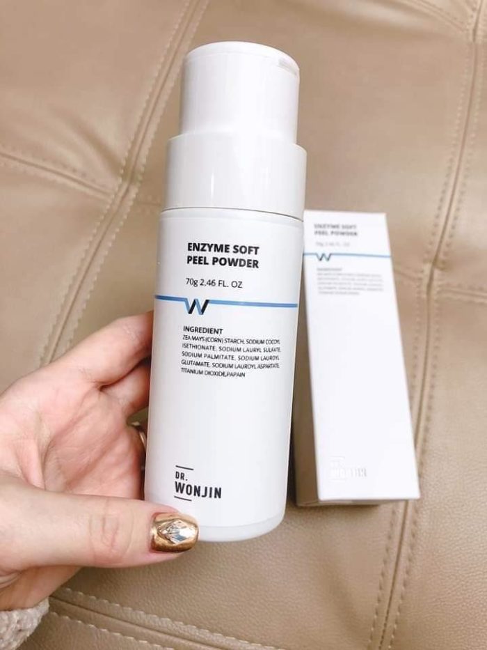 Bot rua mat kiem tay da chet lam sach sau DR Wonjin Soft Peel Enzyme Powder 9