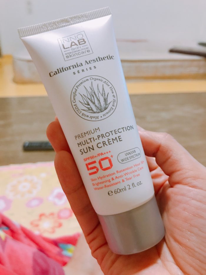 Kem chong nang Organic Inno Lab Premium Multi Protection Sun Creme 4