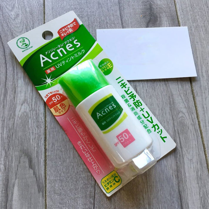 Kem chong nang ngua mun Acnes UV Tint Milk 10