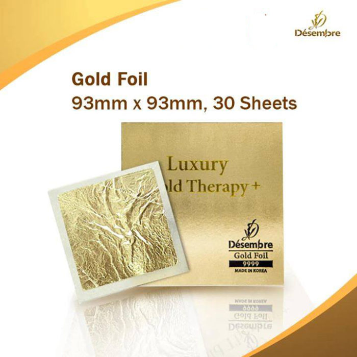 Mat na vang la nguyen chat 24K Desembre 24K Gold Foil 11