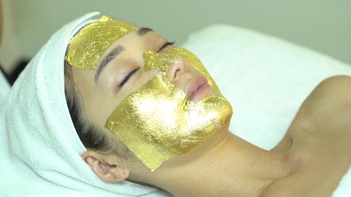 Mat na vang la nguyen chat 24K Desembre 24K Gold Foil 7