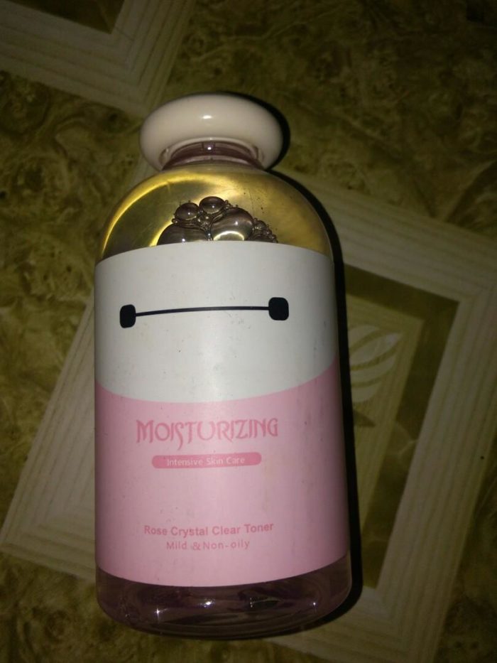 Nuoc Hoa Hong MINISO Sea Spring Watery Moisturizing Toner Rose Crystal Clear Toner 4