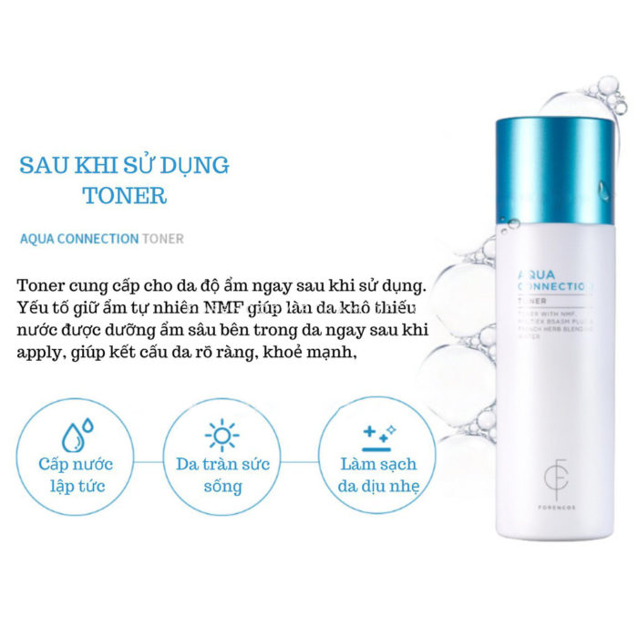 Nuoc hoa hong Forencos Aqua Connection Toner 1