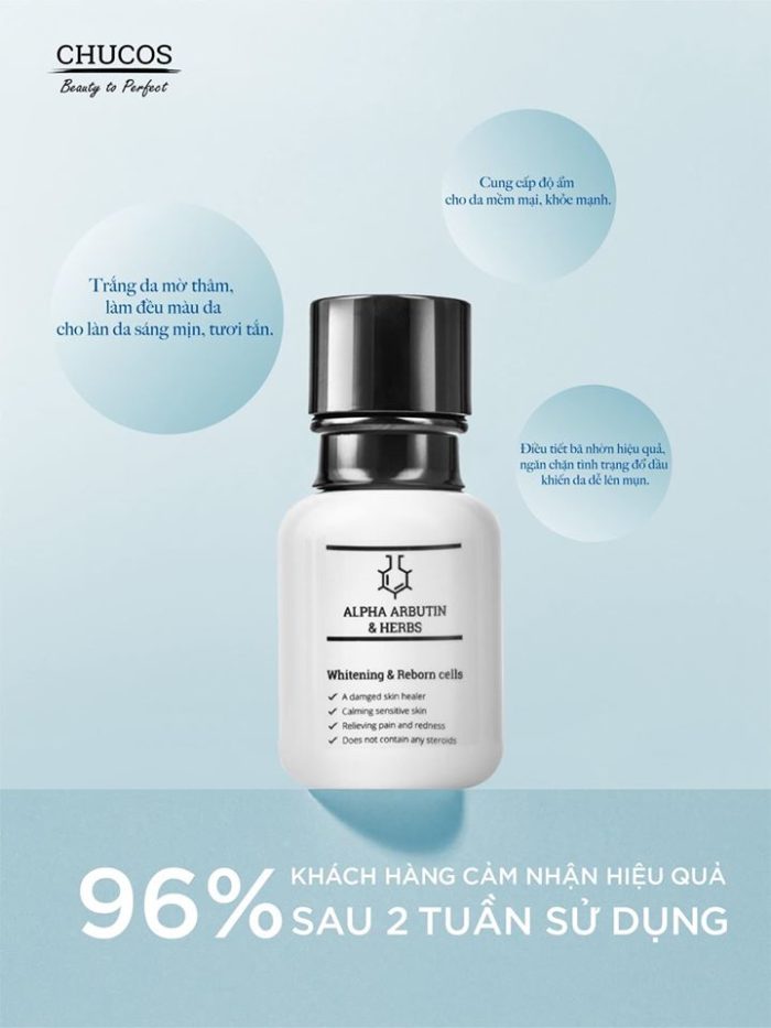 Serum Duong Trang Da Chucos Alpha Arbutin Herbs 11