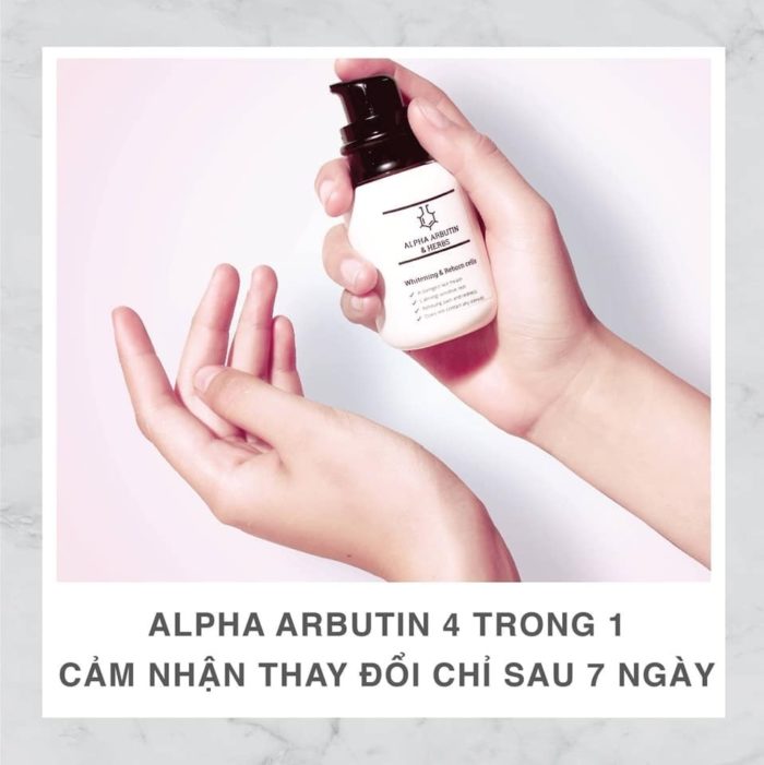 Serum Duong Trang Da Chucos Alpha Arbutin Herbs 4