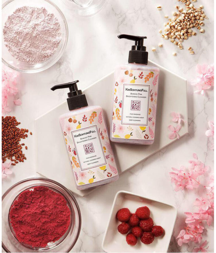 Sua rua mat Kimsohyungfull Boncho Pink Brightening Cleanser 1