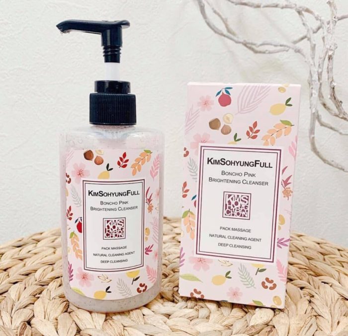 Sua rua mat Kimsohyungfull Boncho Pink Brightening Cleanser 10