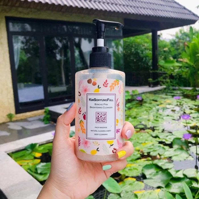 Sua rua mat Kimsohyungfull Boncho Pink Brightening Cleanser 12