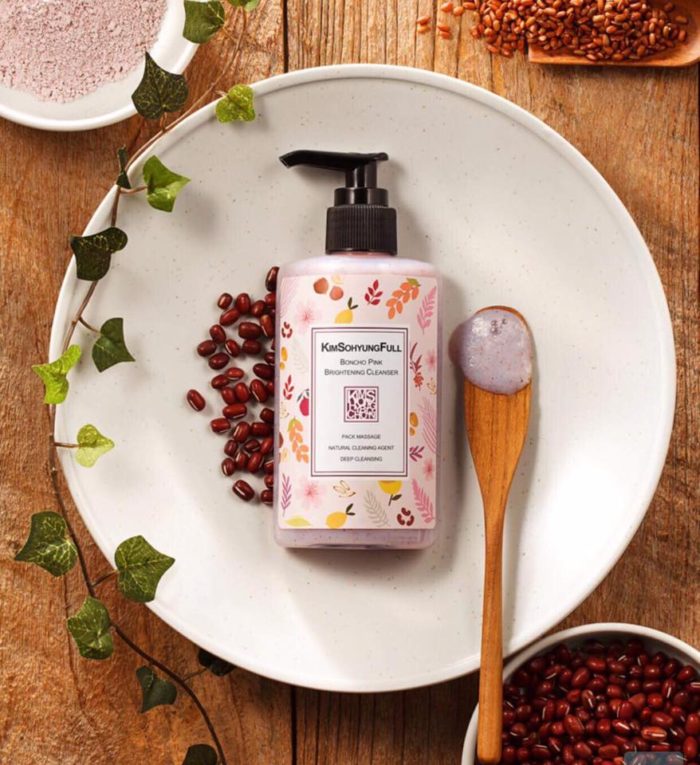 Sua rua mat Kimsohyungfull Boncho Pink Brightening Cleanser 3