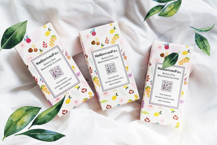 Sua rua mat Kimsohyungfull Boncho Pink Brightening Cleanser 7